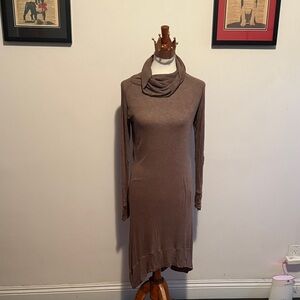 The Limited Brown Asymmetrical Dress